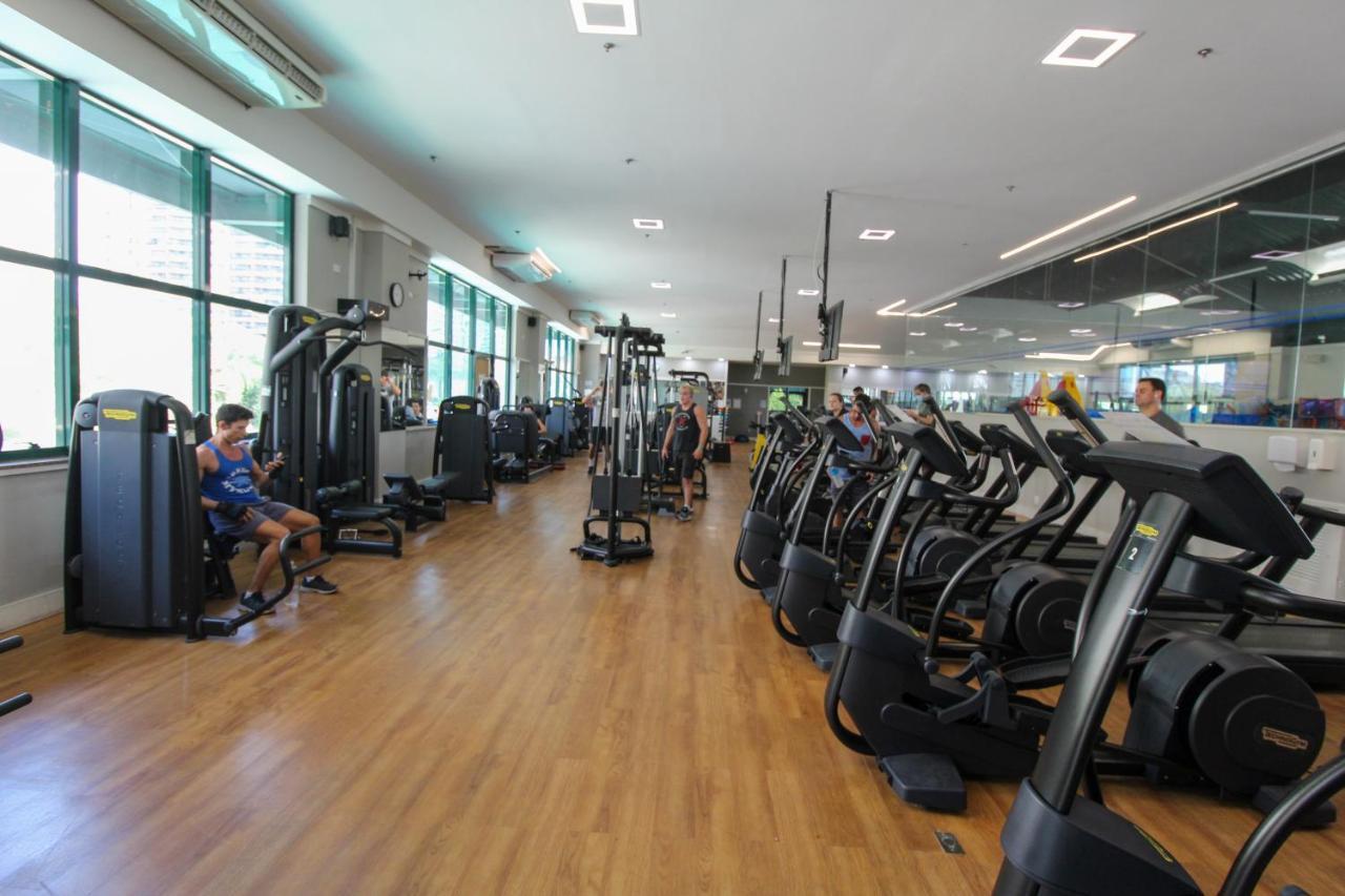 Barra Da Tijuca - 508 - De Frente Para Maravilhosa Piscina - Estacionamento Gratuito - Academia Comphania Atletica - Balsa Para Praia Gratis - Microondas - Geladeira Grande - Recepcao 24Horas - Wi-Fi - Com Pia Rio de Janeiro Extérieur photo