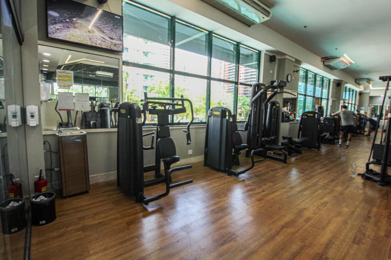 Barra Da Tijuca - 508 - De Frente Para Maravilhosa Piscina - Estacionamento Gratuito - Academia Comphania Atletica - Balsa Para Praia Gratis - Microondas - Geladeira Grande - Recepcao 24Horas - Wi-Fi - Com Pia Rio de Janeiro Extérieur photo