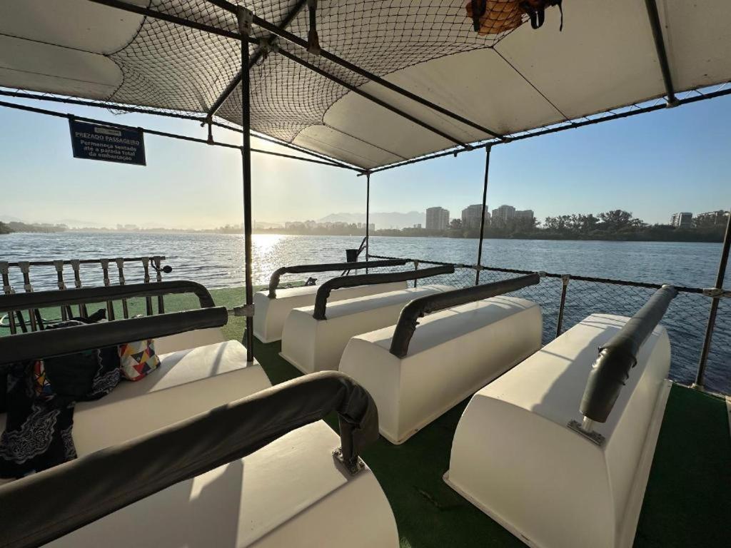 Barra Da Tijuca - 508 - De Frente Para Maravilhosa Piscina - Estacionamento Gratuito - Academia Comphania Atletica - Balsa Para Praia Gratis - Microondas - Geladeira Grande - Recepcao 24Horas - Wi-Fi - Com Pia Rio de Janeiro Extérieur photo