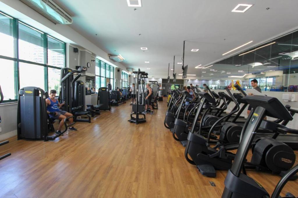 Barra Da Tijuca - 508 - De Frente Para Maravilhosa Piscina - Estacionamento Gratuito - Academia Comphania Atletica - Balsa Para Praia Gratis - Microondas - Geladeira Grande - Recepcao 24Horas - Wi-Fi - Com Pia Rio de Janeiro Extérieur photo